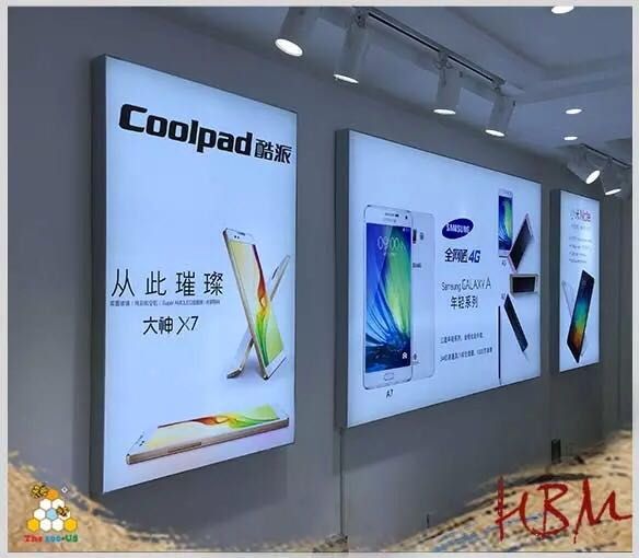 2016热款 超薄led灯箱软膜 6至8公分无边框软膜灯箱 - 产品库 - 手机